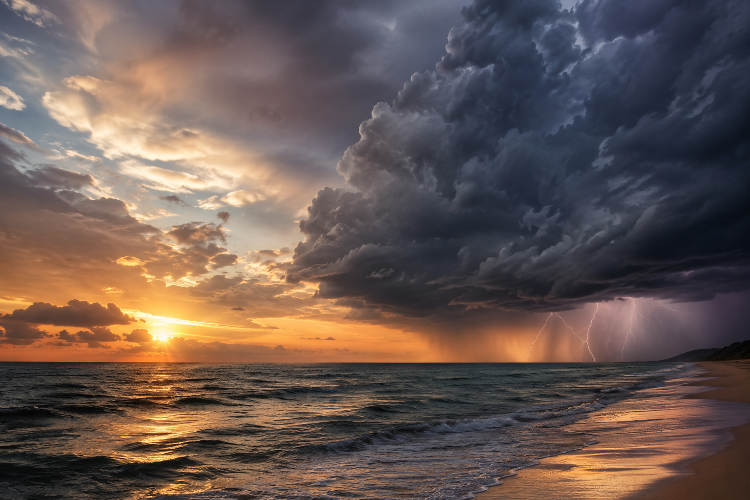 When One Storm Ends and Another Begins